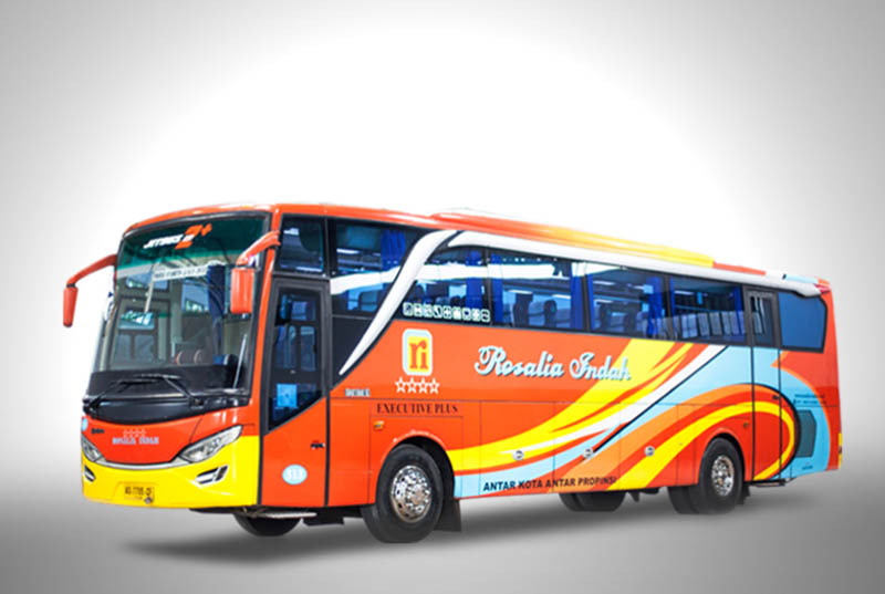 Bus Rosalia Indah - Jember - Ciputat - Merak - Executive