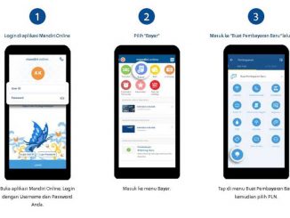 Cara Bayar Listrik Lewat M Banking Mandiri Online Bank - bankmandiricoid - 2