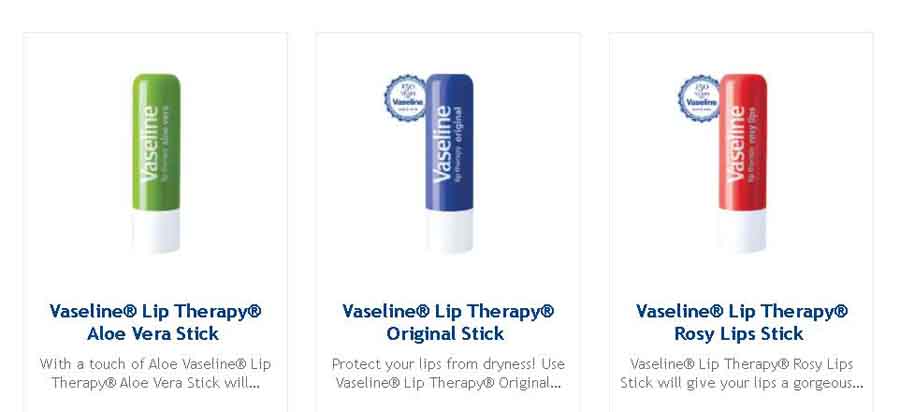 Merk Lip Balm terbaik dan terkenal -  Vaseline Lip Therapy