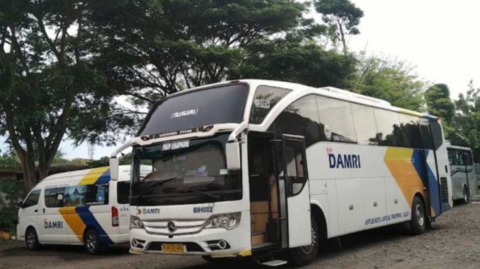 Rute harga tiket jadwal Bus Damri Surabaya Banyuwangi- hasan hasan